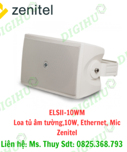 ELSII-10WM Loa tủ âm tường,10W, Ethernet, Mic Zenitel - Digihu Vietnam
