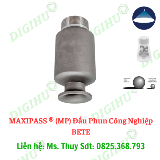 MAXIPASS ® (MP) Đầu Phun Công Nghiệp Bete - Digihu Vietnam