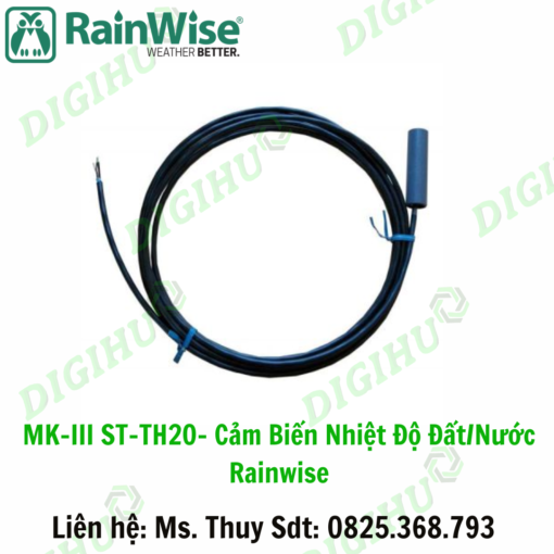 MK-III ST-TH2O- Cảm Biến Nhiệt Độ Đất/Nước Rainwise - Digihu Vietnam