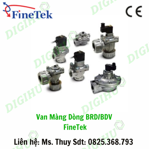 Dòng BRD/BDV Van Màng FineTek – Digihu Vietnam
