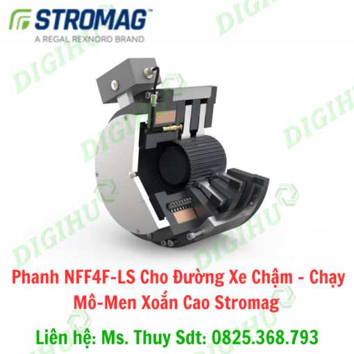 Phanh NFF4F-LS Cho Đường Xe Chậm - Chạy Mô-Men Xoắn Cao Stromag - Digihu Vietnam