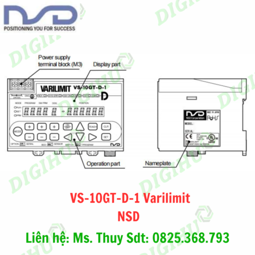 VARILIMIT VS-10GT-D-1 Công Tắc Hành Trình Điện Tử NSD – Digihu Vietnam